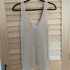 3/$30 Kendall + Kylie rose gold tank